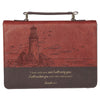 Have Made You Brown Faux Leather Bible Cover - Medium