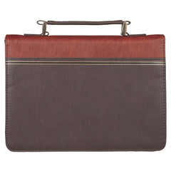 Have Made You Brown Faux Leather Bible Cover X Large - Isaiah 46:4