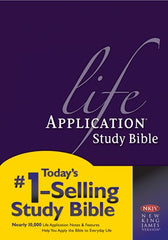 NKJV Tyndale Life Application Study Bible, Hardcover - Damaged