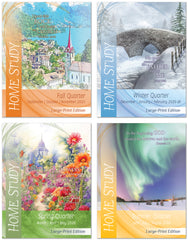 Home Study LARGE-PRINT Edition 1-YEAR SUBSCRIPTION Starting FALL Quarter 2025