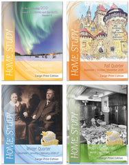 Home Study LARGE-PRINT Edition 1-YEAR SUBSCRIPTION Starting SUMMER Quarter 2026