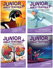 Junior Bible TEACHER+ 1-YEAR SUBSCRIPTION Starting FALL Quarter 2025