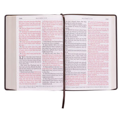 KJV Dark Brown Faux Leather Super Giant Print Bible