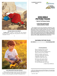 Our BIBLE PICTURE TALKS SUMMER Quarter 2026
