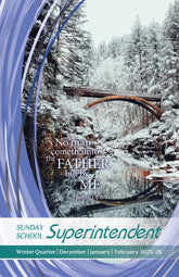 Sunday School SUPERINTENDENT WINTER Quarter 2025-26