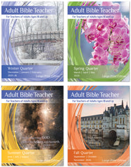 Adult Bible TEACHER 1-YEAR SUBSCRIPTION Starting WINTER Quarter 2025-26