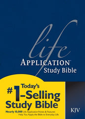 KJV TYNDALE LIFE APPLICATION STUDY BIBLE, HARDCOVER - Damaged