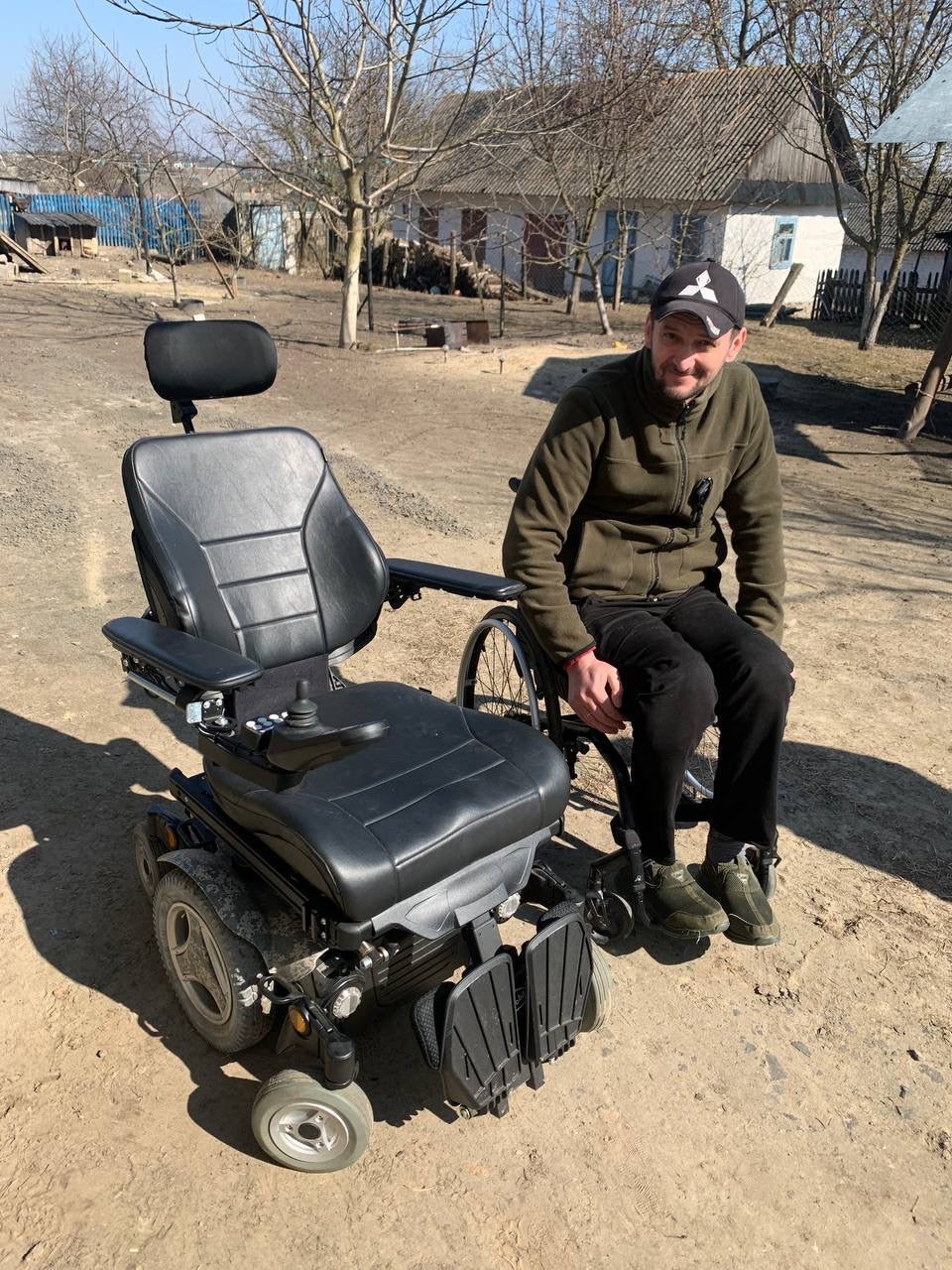 Wheelchair Donated...