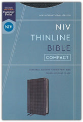 NIV Compact Thinline Bible, Comfort Print