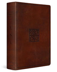 ESV Study Bible, Large Print (TruTone, Walnut, Celtic Imprint)