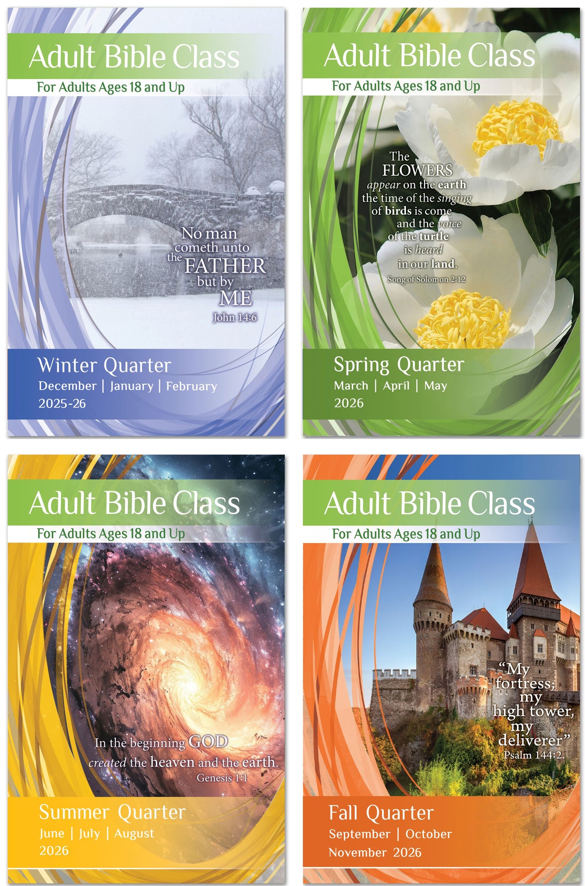 Adult Bible CLASS 1-YEAR SUBSCRIPTION Starting WINTER Quarter 2025-26