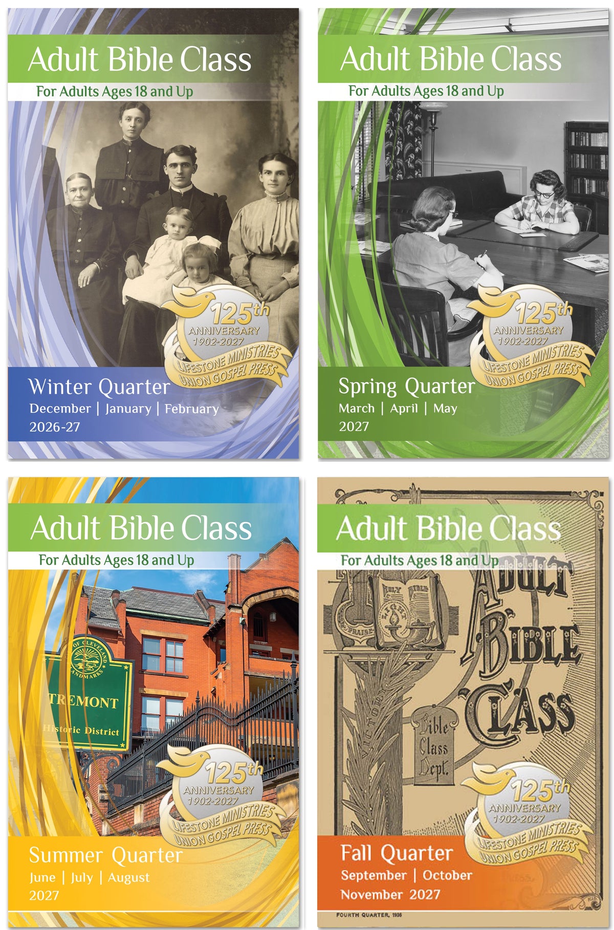 Adult Bible CLASS 1-YEAR SUBSCRIPTION Starting WINTER Quarter 2026-27