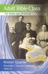 Adult Bible CLASS WINTER Quarter 2026-27