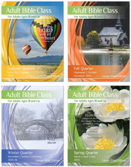 Adult Bible CLASS LARGE-PRINT Edition 1-YEAR SUBSCRIPTION Starting SUMMER Quarter 2025