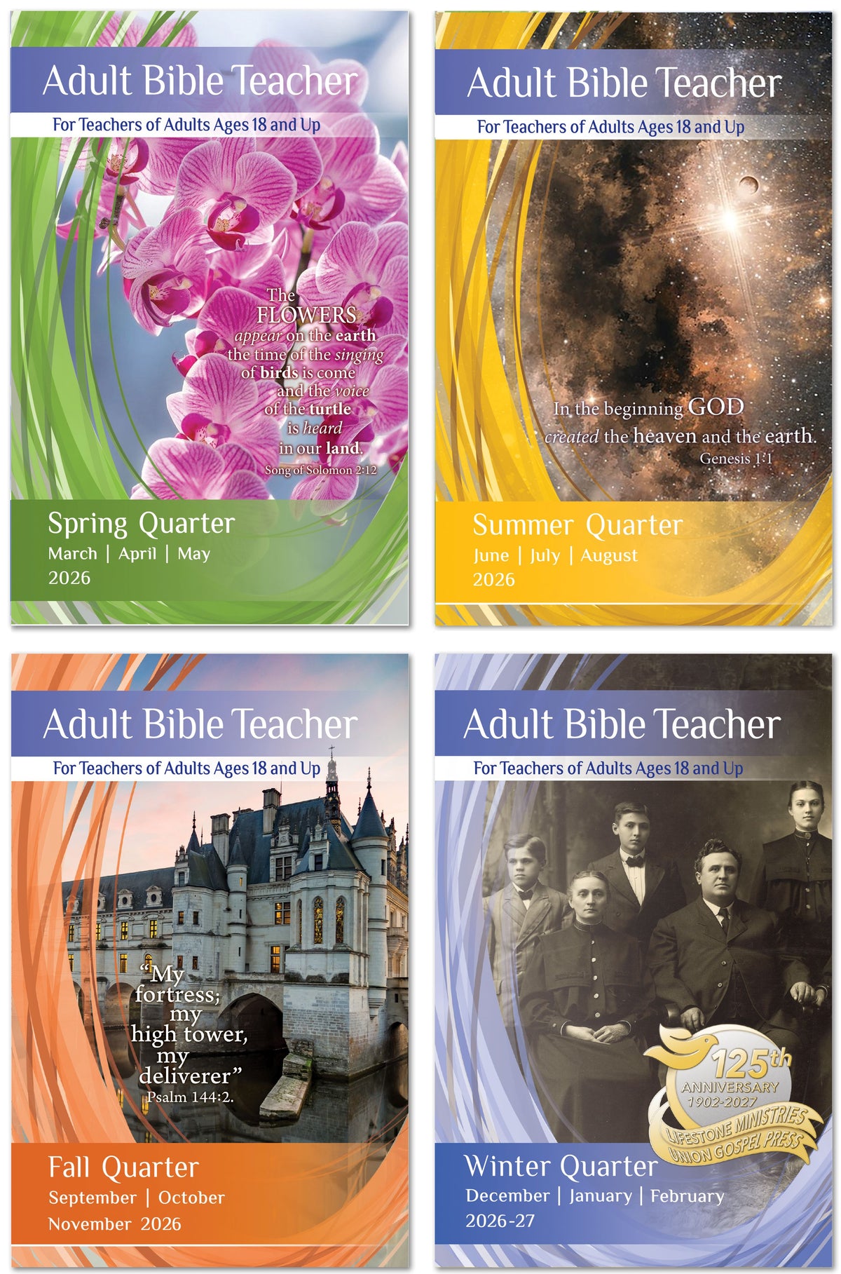 Adult Bible TEACHER 1-YEAR SUBSCRIPTION Starting SPRING Quarter 2026