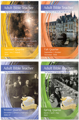 Adult Bible TEACHER 1-YEAR SUBSCRIPTION Starting SUMMER Quarter 2026
