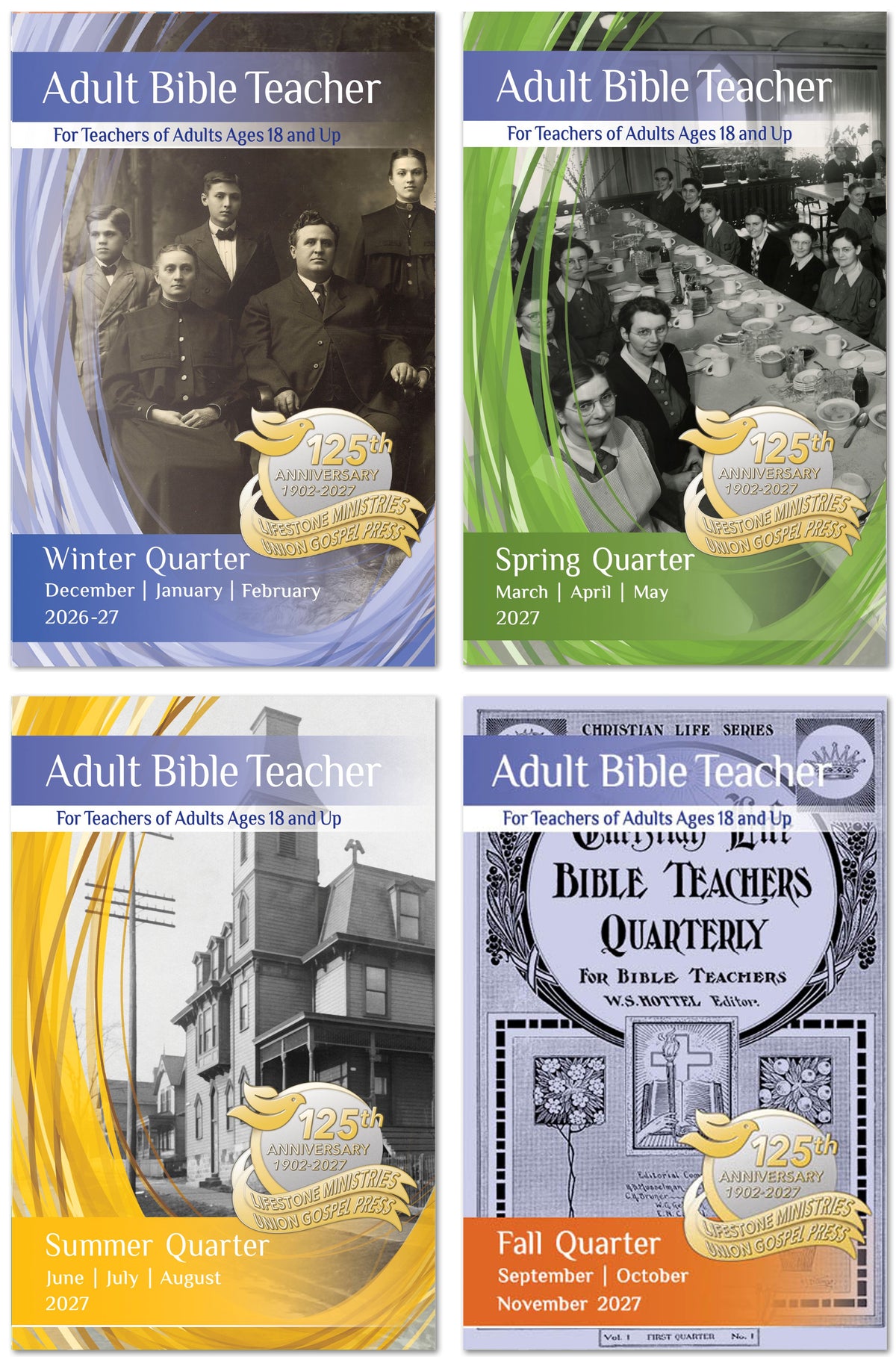 Adult Bible TEACHER 1-YEAR SUBSCRIPTION Starting WINTER Quarter 2026-27