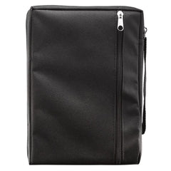 Black Poly-Canvas Bible Cover - X Small
