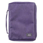 Purple Poly-Canvas Bible Cover - Small