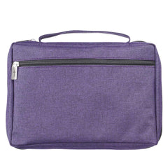 Purple Poly-Canvas Bible Cover - Small