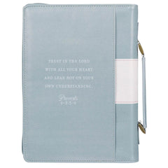 Trust in the Lord Floral Bible Cover - Medium
