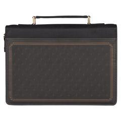 Trust in the Lord Charcoal Bible Cover - Medium