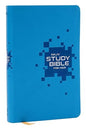 NKJV STUDY BIBLE FOR KIDS, FULL-COLOR INTERIOR, BLUE LEATHERSOFT, THOMAS NELSON