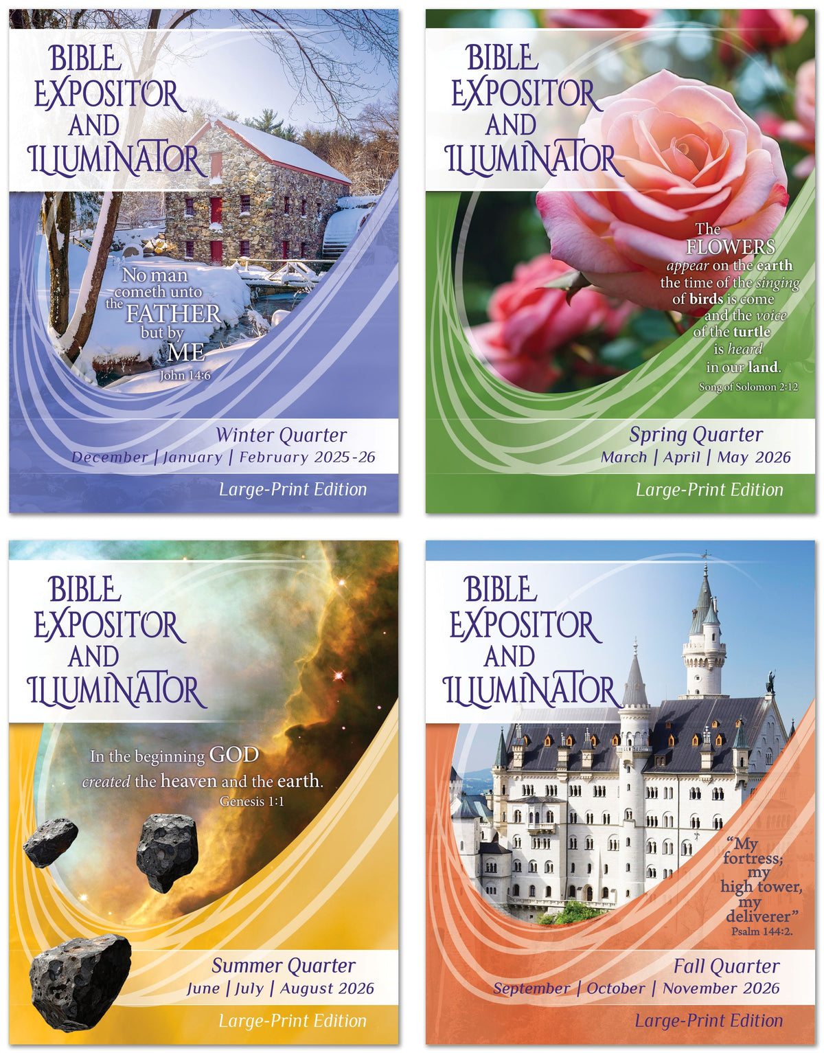 Bible Expositor and Illuminator LARGE-PRINT Edition 1-YEAR SUBSCRIPTION Starting WINTER Quarter 2025-26