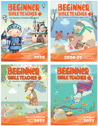 Beginner Bible TEACHER+ 1-YEAR SUBSCRIPTION Starting FALL Quarter 2026