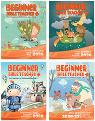 Beginner Bible TEACHER+ 1-YEAR SUBSCRIPTION Starting SPRING Quarter 2026