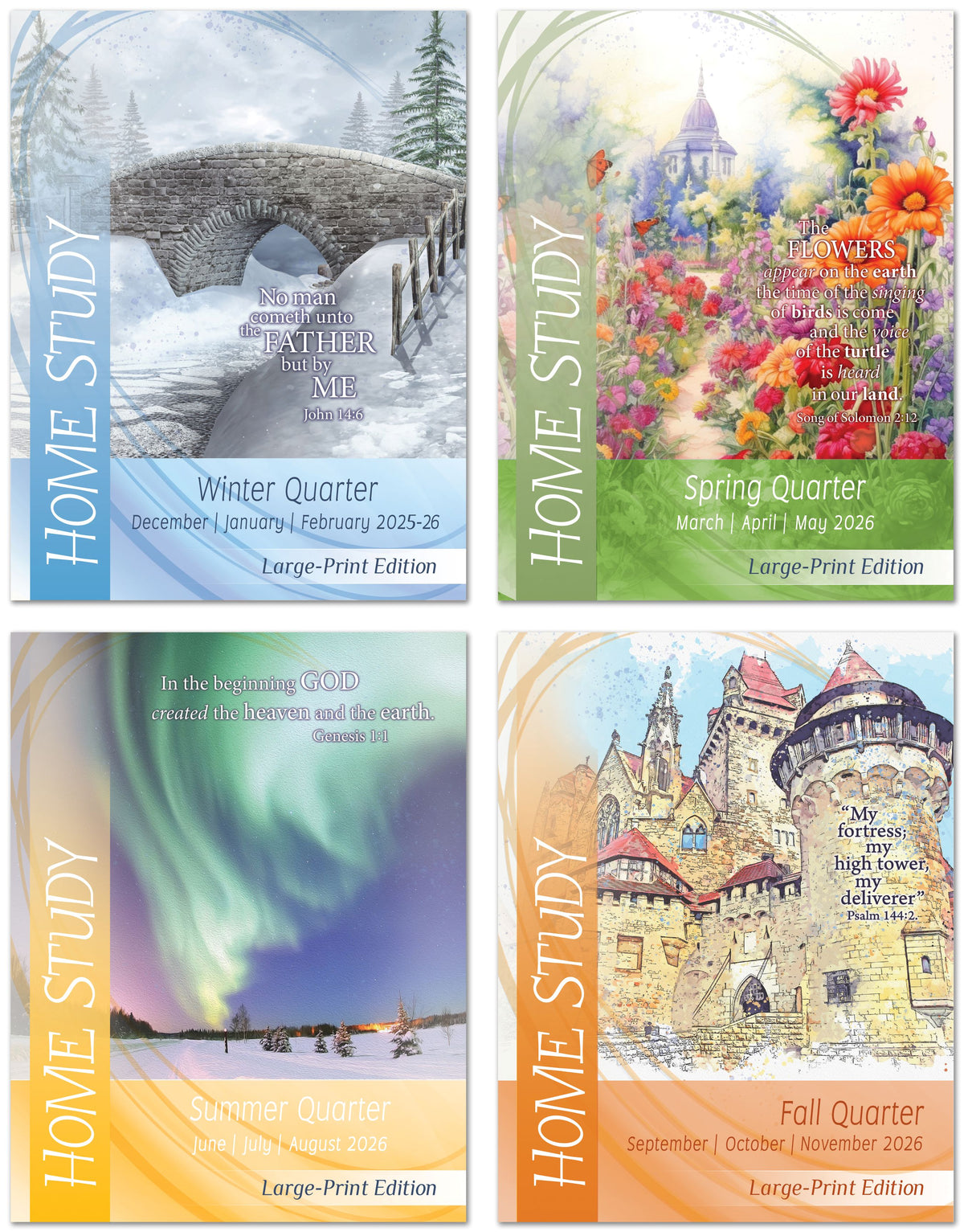 Home Study LARGE-PRINT Edition 1-YEAR SUBSCRIPTION Starting WINTER Quarter 2025-26