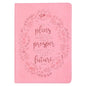 I Know the Plans Pink Slimline Faux Leather Journal - Jeremiah 29:11
