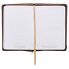 Eagle Soar Brown Faux Leather Journal with Zip Closure