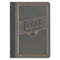 Trust in the Lord Charcoal Faux Leather Journal