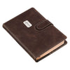 Man of God Brown Faux Journal with Closure