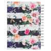 Bless You and Keep You White and Pink Spiral Journal