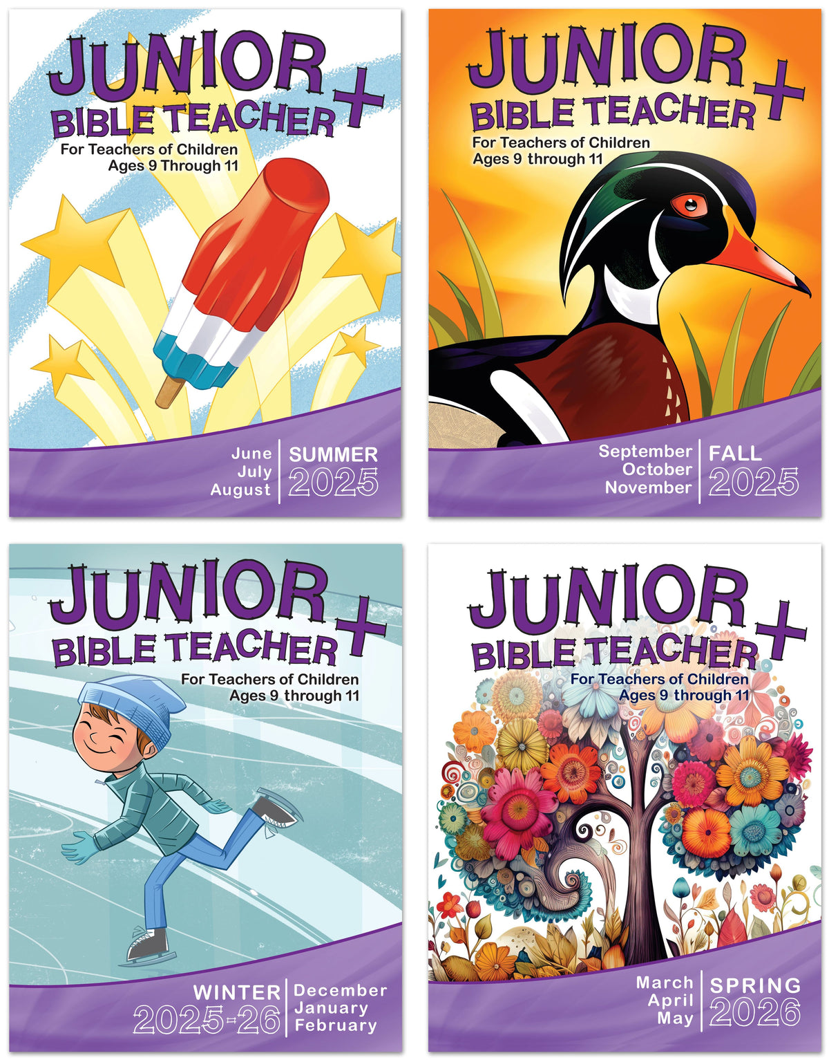 Junior Bible TEACHER+ 1-YEAR SUBSCRIPTION Starting SUMMER Quarter 2025