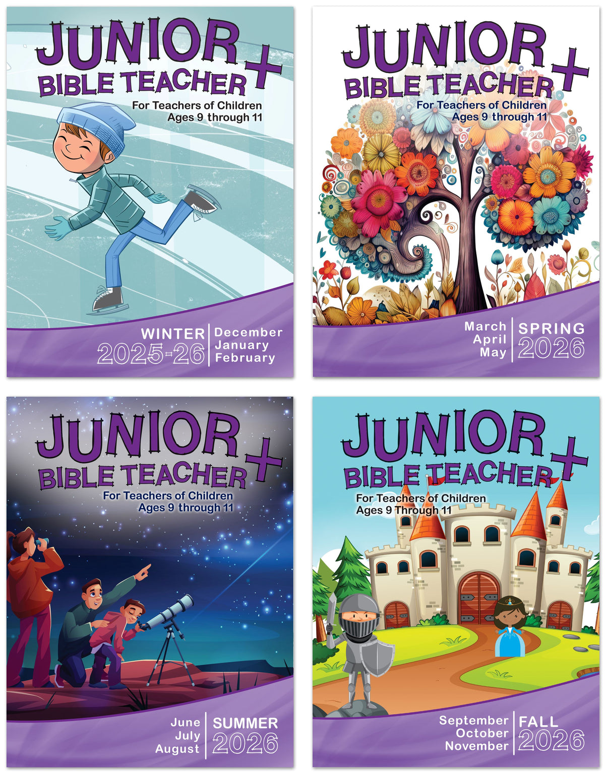 Junior Bible TEACHER+ 1-YEAR SUBSCRIPTION Starting WINTER Quarter 2025-26