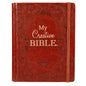 KJV Saddle Tan Faux Leather Hardcover My Creative Bible