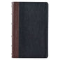 KJV Brown and Black Full Grain Leather Deluxe Gift Bible