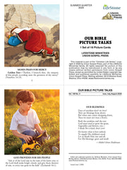 Our BIBLE PICTURE TALKS SUMMER Quarter 2026