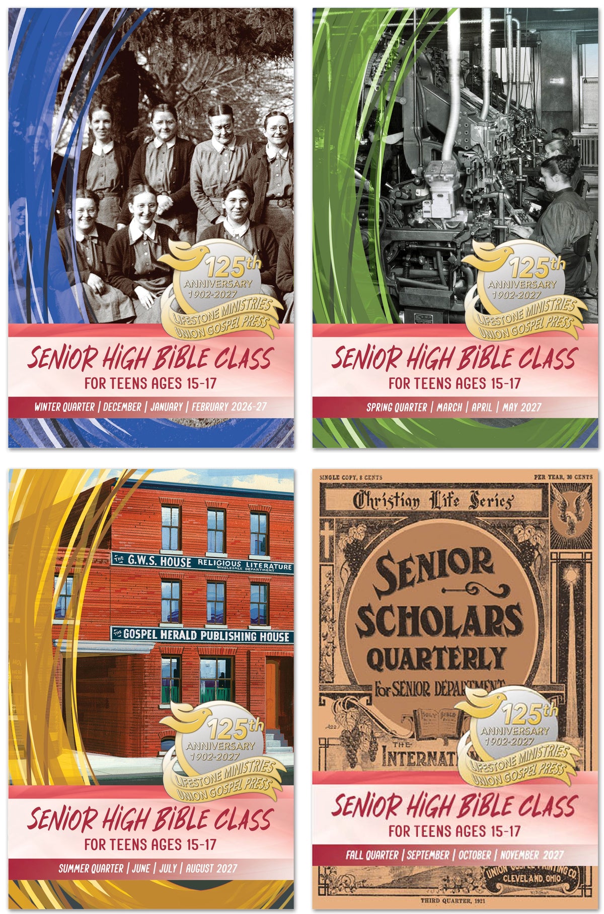 Senior High Bible CLASS 1-YEAR SUBSCRIPTION Starting WINTER Quarter 2026-27