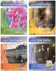 Adult Bible TEACHER LARGE-PRINT Edition 1-YEAR SUBSCRIPTION Starting SPRING Quarter 2026