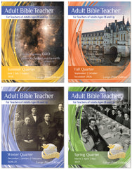 Adult Bible TEACHER LARGE-PRINT Edition 1-YEAR SUBSCRIPTION Starting SUMMER Quarter 2026