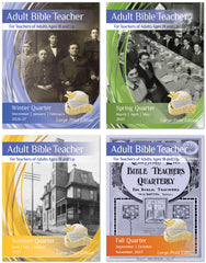 Adult Bible TEACHER LARGE-PRINT Edition 1-YEAR SUBSCRIPTION Starting WINTER Quarter 2026-27